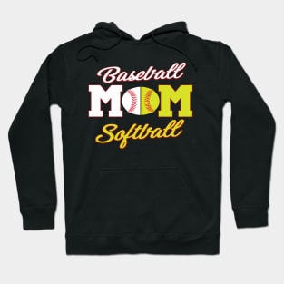 Softball Baseball Mom For Hoodie
